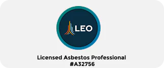 Licensed Asbestos Professional #A32756